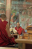 Ladakh - Tikse Gompa, morning puja